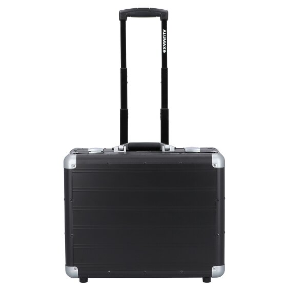 Alumaxx Zakelijke trolley met 2 wielen, Aluminium, laptopvak 37 cm