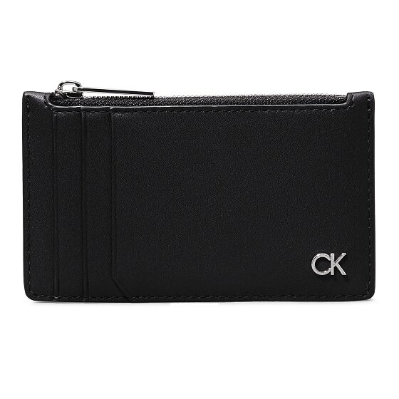 Calvin Klein Metal CK Kredietkaart etui Leer 12.5 cm