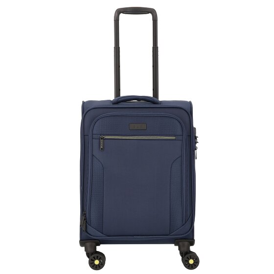 d&n Travel Line 9704 4 wielen Cabinewagen S 55 cm met uitbreidingsplooi