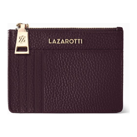 Lazarotti Bologna Leren sleutelhanger Kaarthouder leer 11,5 cm met air tag compartiment
