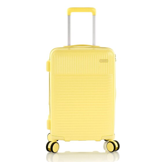 Heys Pastel 4 wielen Cabinewagen S 53 cm met uitbreidingsplooi