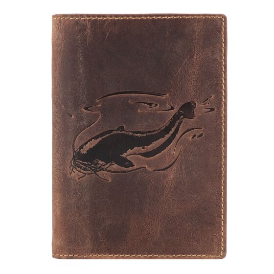 Greenburry Vintage documentenhoes leer 12 cm