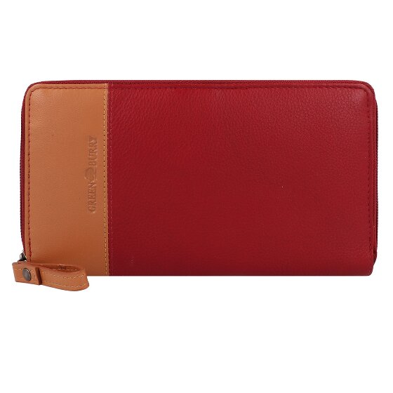 Greenburry Nappa Portemonnee RFID-bescherming Leer 19.5 cm