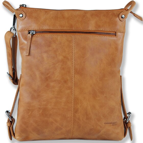 Greenland Nature Lichte Schoudertas Leer 27 cm