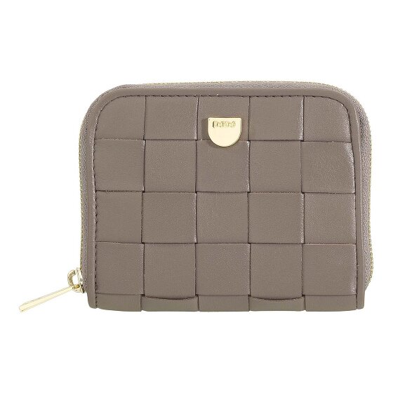 DuDu Woven Portemonnee Leder 10 cm