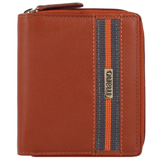mano Don Leonardo Portemonnee RFID Leer 10 cm