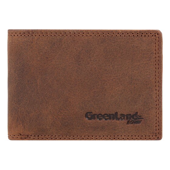 Greenland Nature Montenegro Portemonnee RFID Leer 10,5 cm
