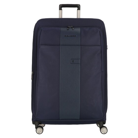 Piquadro Brief 4 wielen Trolley 78 cm met uitbreidingsplooi