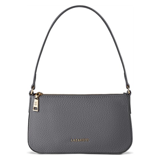 Lazarotti Bologna leeren pochette schoudertas 22 cm