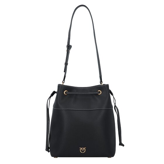 PINKO Secchiello Schoudertas Leer 25 cm