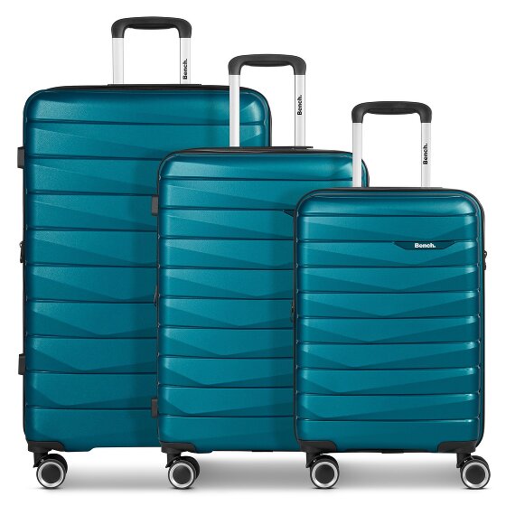 Bench Paris 4 wielen Kofferset 3-delig met uitbreidingsplooi