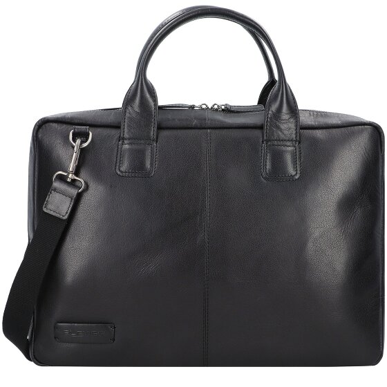 Plevier Rock Basalt Koffer Leer 41 cm Laptop compartiment