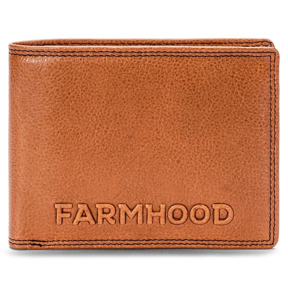 Farmhood Memphis Portemonnee RFID-bescherming Leder 12.5 cm