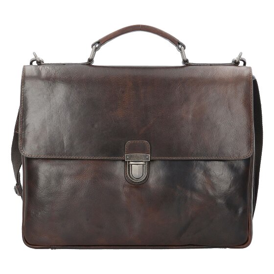 Leonhard Heyden Roma aktetas leer 39 cm Laptopvak