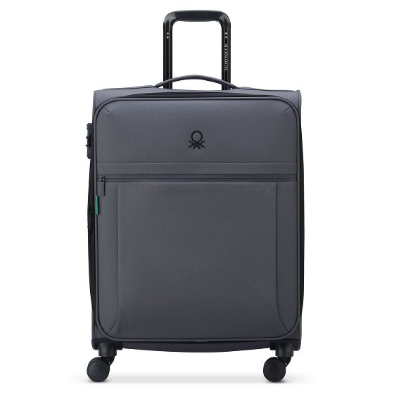Delsey Paris x United Colors of Benetton BE 4-wiel trolley 65 cm met uitbreidingsplooi