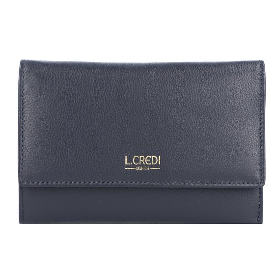 L.Credi Evelyn Portemonnee RFID Leer 14,5 cm