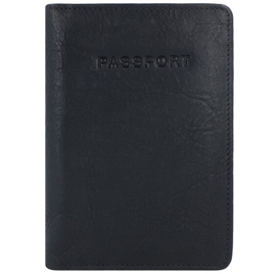 Burkely Antiek Avery Paspoortetui RFID Leer 10 cm