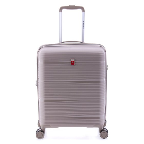 Gladiator 0800 4 wielen Trolley 55 cm met uitbreidingsplooi
