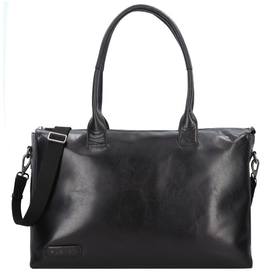 Plevier Rock Copal Schoudertas Leer 44 cm Laptop compartiment