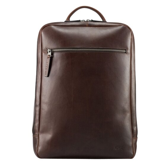 Jost Lund Dagrugzak Leer 42 cm Laptop compartiment
