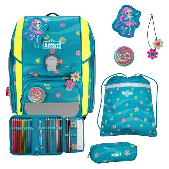 Scout Genius Schooltas set 4-delig