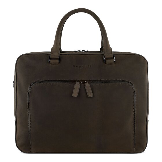 bugatti Luca Koffer Leer 39 cm Laptop compartiment
