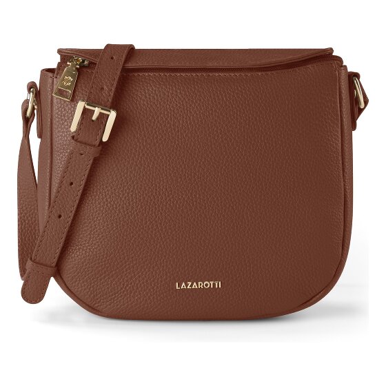 Lazarotti Bologna Leather Schoudertas Leer 25 cm