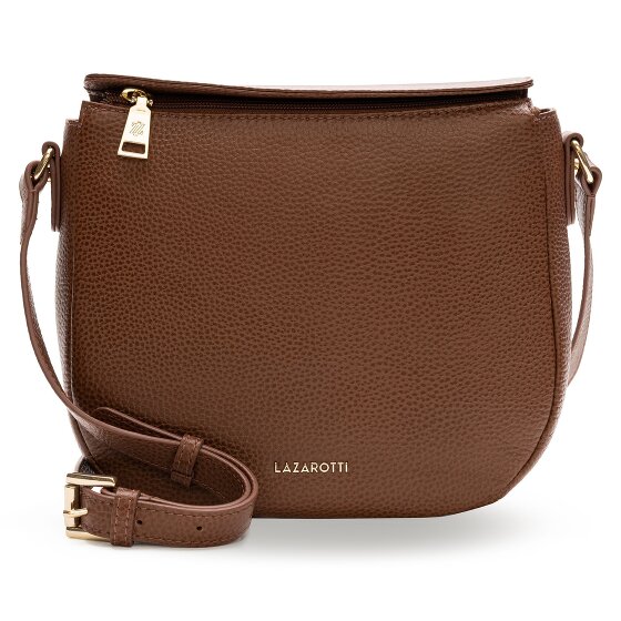 Lazarotti Bologna Leather Schoudertas Leer 25 cm
