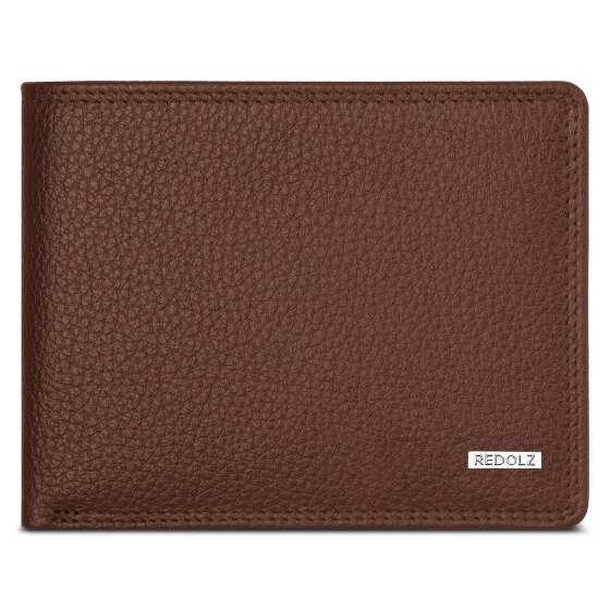 Redolz Leather Essentials QF portemonnee RFID leer 11,5 cm