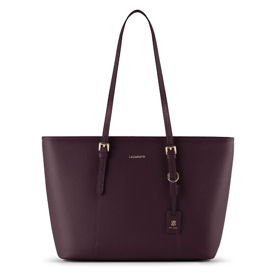 Lazarotti Bologna Leren XL Shopper Tas Leer 35 cm