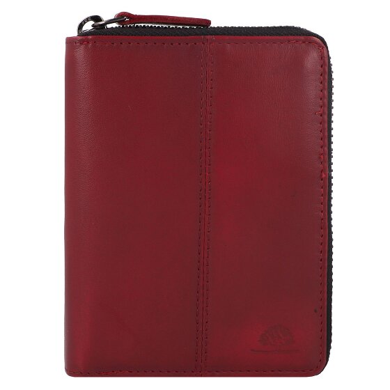 Greenburry Destressed Portemonnee RFID-bescherming Leer 13 cm