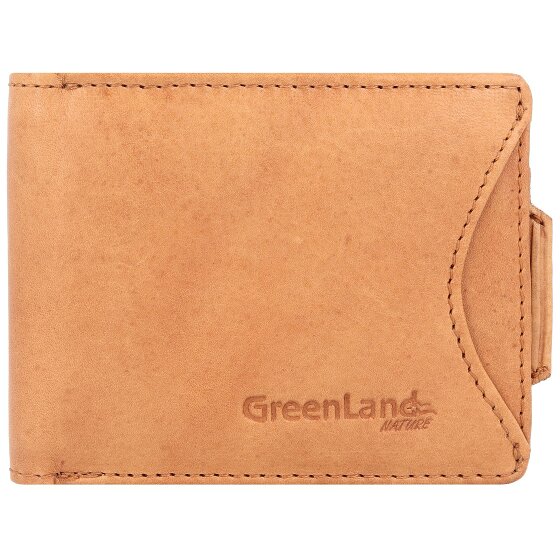 Greenland Nature Portemonnee RFID-bescherming Leder 10 cm