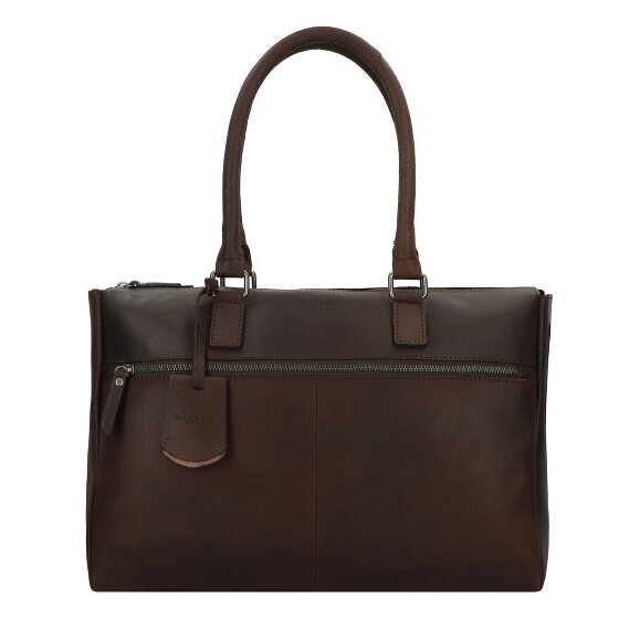 Burkely On the move Shopper Tas Leer 40 cm Laptop compartiment