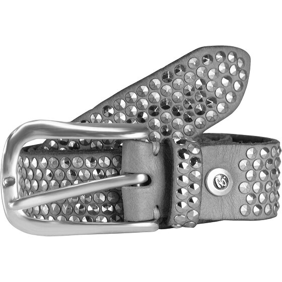 b.belt Studded riem leer