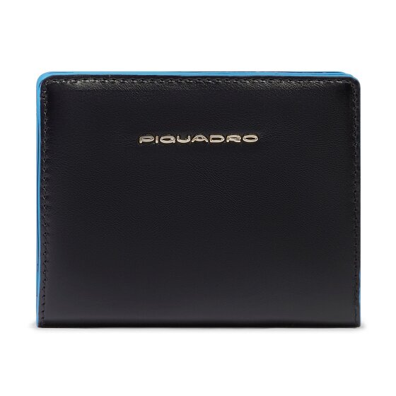 Piquadro Blue Square Portemonnee RFID-bescherming Leer 11 cm