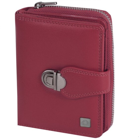 Greenburry Sponsachtig portefeuille leer 9 cm