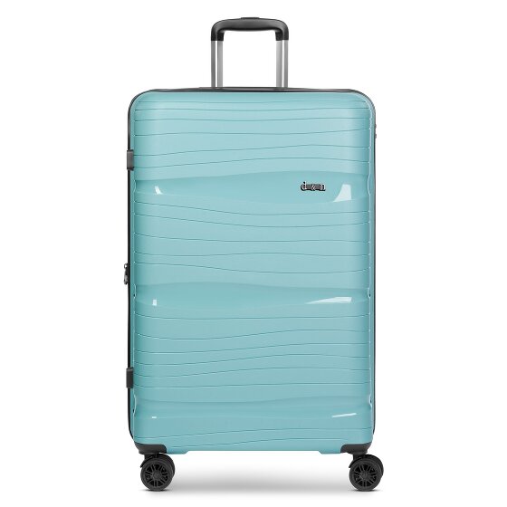 d&n Travel Line 4300-Plus 4 wielen Trolley L 76 cm met uitbreidingsplooi