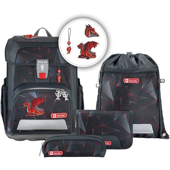 Step by Step Cloud Schooltas set 5-delig