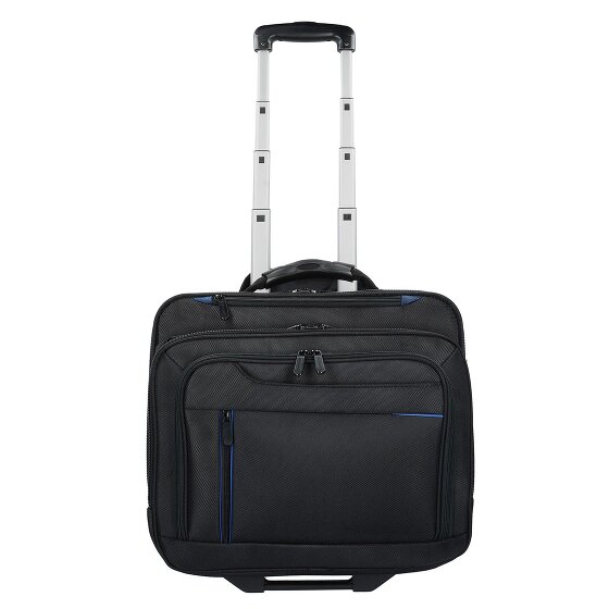 Dermata 2 wielen Zakelijke trolley 38 cm Laptopvak