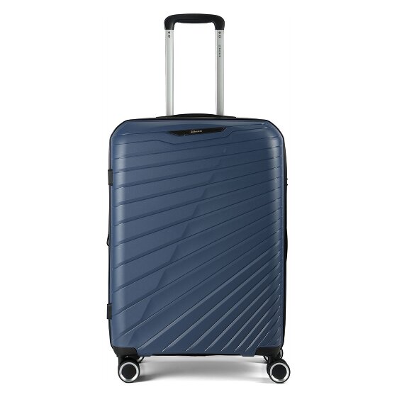 Benzi 5808 4 wielen Trolley 65 cm met uitbreidingsplooi