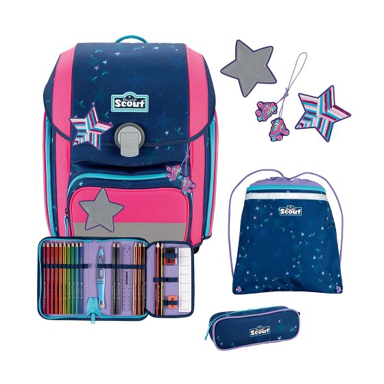 Scout Genius Schooltas set 4-delig