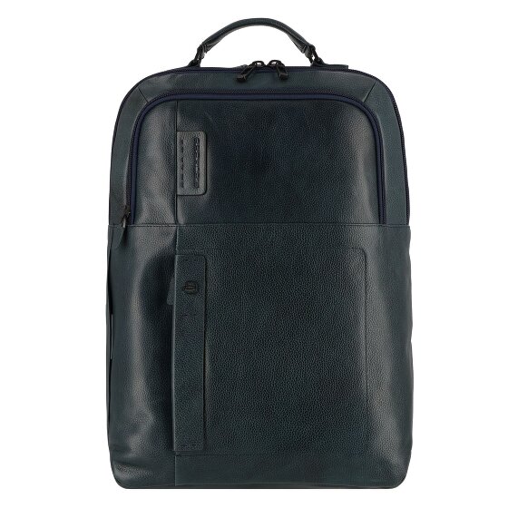 Piquadro P15S Dagrugzak Leer 43 cm Laptop compartiment