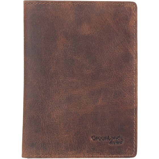 Greenland Nature Montana visitekaarthouder leer 10 cm