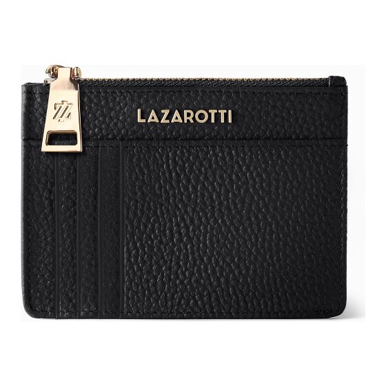 Lazarotti Bologna Leren sleutelhanger Kaarthouder leer 11,5 cm met air tag compartiment