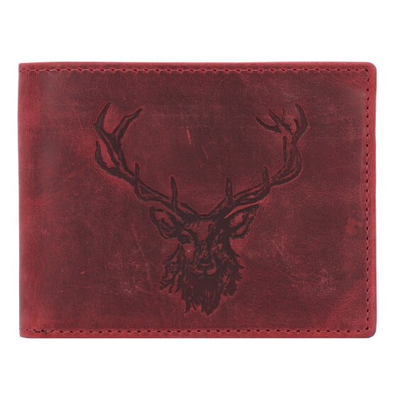 Greenburry Vintage Portemonnee Leer 13 cm