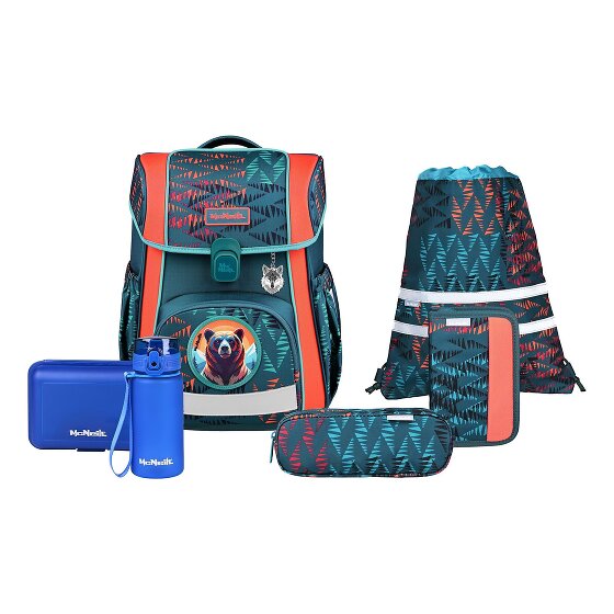 McNeill Bravo Schooltas set 8-delig