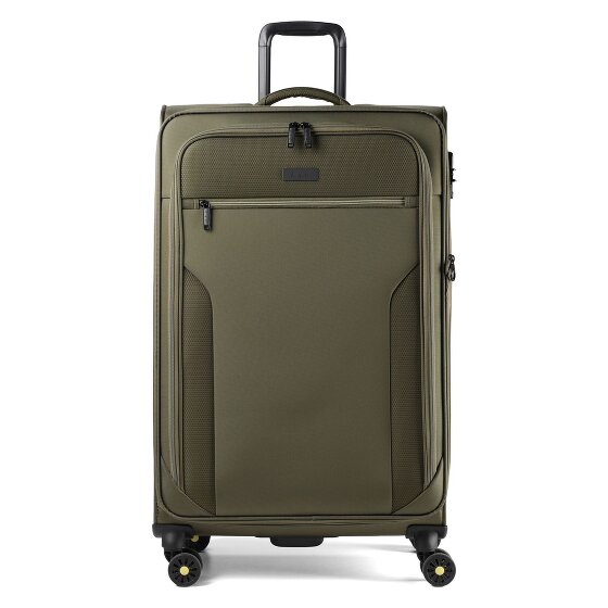 d&n Travel Line 9704 4 wielen Trolley L 78 cm met uitbreidingsplooi
