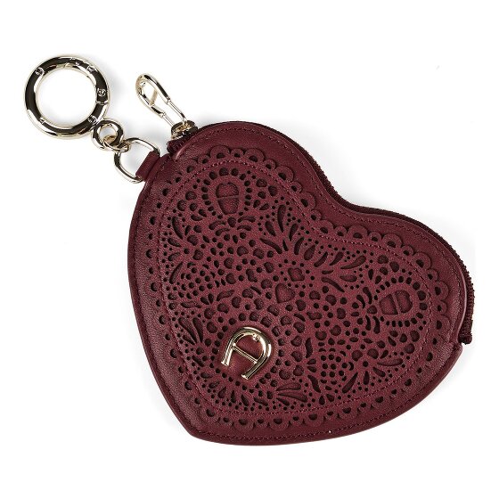 AIGNER Ciondollini tasbedeltje van leer, 11,5 cm