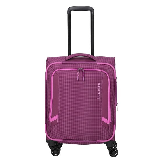 Travelite Corsiica 4 wielen Cabinewagen S 55 cm met uitbreidingsplooi