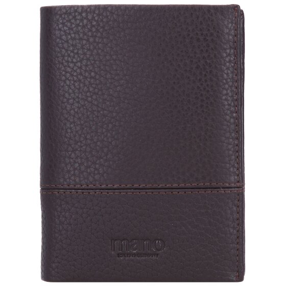 mano Don Tommas Leren Portemonnee 9 cm